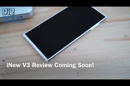 iNew V3 Unboxing video and hands on