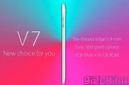 iNew goes on a diet with the iNew V7 with 16MP camera