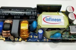 Infineon builds a 65W USB charger using Gallium nitride (GaN)