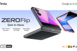 Infinix unveils its first foldable smartphone: the Zero Flip