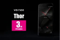 Third software update for Vernee Thor is coming