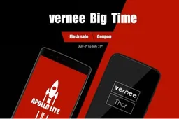 Vernee big sale event with Apollo Lite and Thor models coming soon
