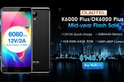 OUKITEL K6000 Plus getting an US version + mid year flash sale