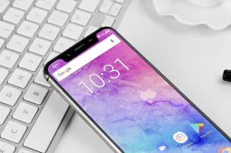 iPhone X clone OUKITEL U18 is out in gold version now