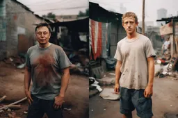 Hilarious! Checkout How AI Has Transformed World Billionaires Into "Slum Dwellers"