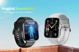 Rogbid Rowatch 8 Launched with 1.97-inch AMOLED Display and Advanced Health Monitoring Features
