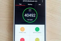 iOcean release Antutu benchmark video of MT6752 Rock