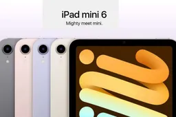 iPad mini 6 (2021) announced with new design, larger display and USB-C