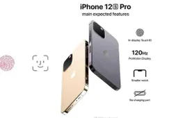 A high-quality image of an iPhone 12s Pro without the charging connector