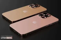 iPhone 13 appears online with a new rose gold colour option