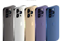 iPhone 14 Pro five colour contrasts: which one is your favourite?