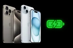 Apple's iPhone 15 Series Batteries Set to Last Twice as Long