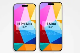 First renders of iPhone 16 Ultra shows it next to the iPhone 15 Pro Max