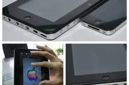 Attack of the Giant iPhone 4 Droipad Tablet!