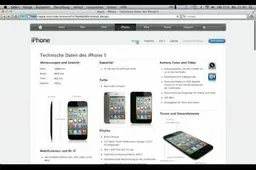 German Apple Fan Fakes iPhone 5 Test Page On Apple's Website!