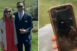 iPhone recovered 10 months after falling into the river - works normally