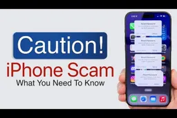 How to avoid the latest iPhone scam: Beware!!!