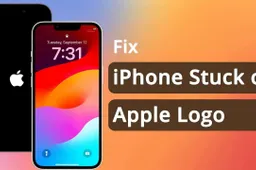 Top 7 Ways to Fix iPhone Stuck on Apple Logo [2024]