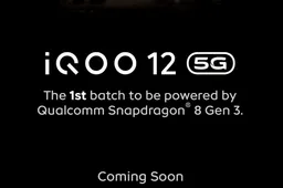 iQOO 12 Set to Launch on November 7 with Enhanced Gaming Performance