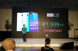 IUNI U3 officially launched with 2K display, dual sim LTE, ultra pixel  for just $320!
