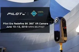Pisofttech bring the true All-in-one 8K 360 camera Pilot Era to the IVRPA conference