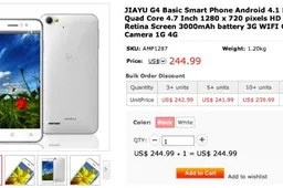 Update: SpeMall Offering JiaYu G4 discount to GizChina readers!