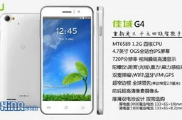 JiaYu G4 Official Specifications Announced!