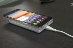 JiaYu S1 videos show wireless charging function and CNC stainless steel frame