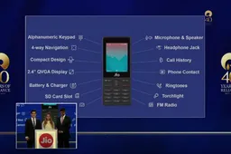 Reliance JioPhone is basically a free 4G phone