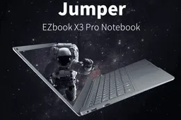 Various older Jumper laptops get heavy coupon discounts
