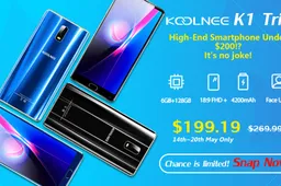 6GB RAM + 128GB Storage for Under $200? With the Koolnee K1 Trio You Can