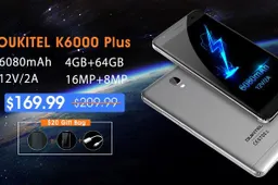 Oukitel K6000 Plus wide range flash sale for $169.99