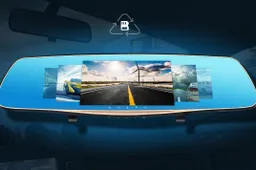 Kehan H10: The most affordable dual lens rearview mirror dashcam