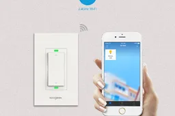 Now SIRI can dim your lights with the Koogeek Smart Dimmer