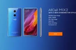 AllCall MIX2 to Come in a Shiny Deep Sky Blue Color Variant