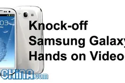 Hands on Video with the HDC Galaxy S3 Knock Off