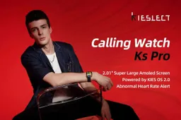 Kieslect Ks Pro calling smartwatch launches with a nice promo discount