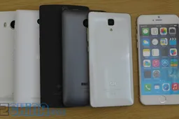 Hands on comparison of the iPhone 6 vs Top Chinese phones