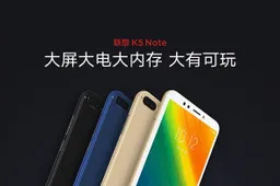Lenovo K5 Note, Lenovo A5 launched, cost 799 Yuan, 599 Yuan respectively