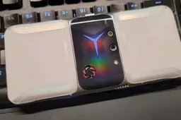 Lenovo Legion 2 Pro live photos shows its unique design