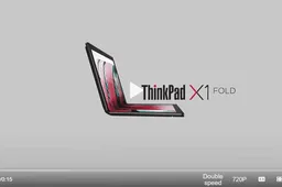 Lenovo ThinkPad X1 Fold - the world's first foldable PC teased in new video