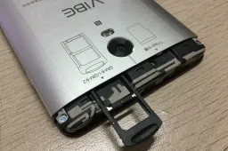 Lenovo Vibe P1 real photos leak, depict OnePlus 2-like profile switch button