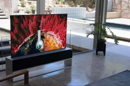 LG to release the world's first rollable TV next month - will cost over $85k
