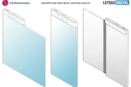 LG Foldable Patent Surfaces, The Screen Wraps Around the Frame