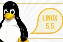 Linux 5.5 officially released with a couple of hardware improvements