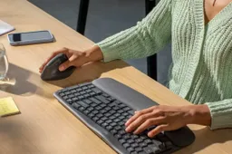 Wave Goodbye to Discomfort: Logitech Wave Keys Keyboard Unveiled