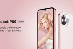 Unveiling the Future of Mobile Technology: Cubot P80 Coming With 512GB of Storage