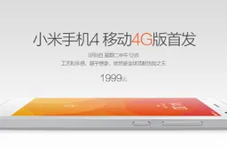 LTE version of the Xiaomi Mi4 goes on sale in China
