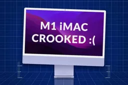 The new M1 Apple iMac has defective stands?