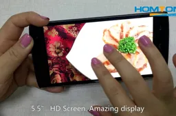 Homtom HT7 Pro hands on video